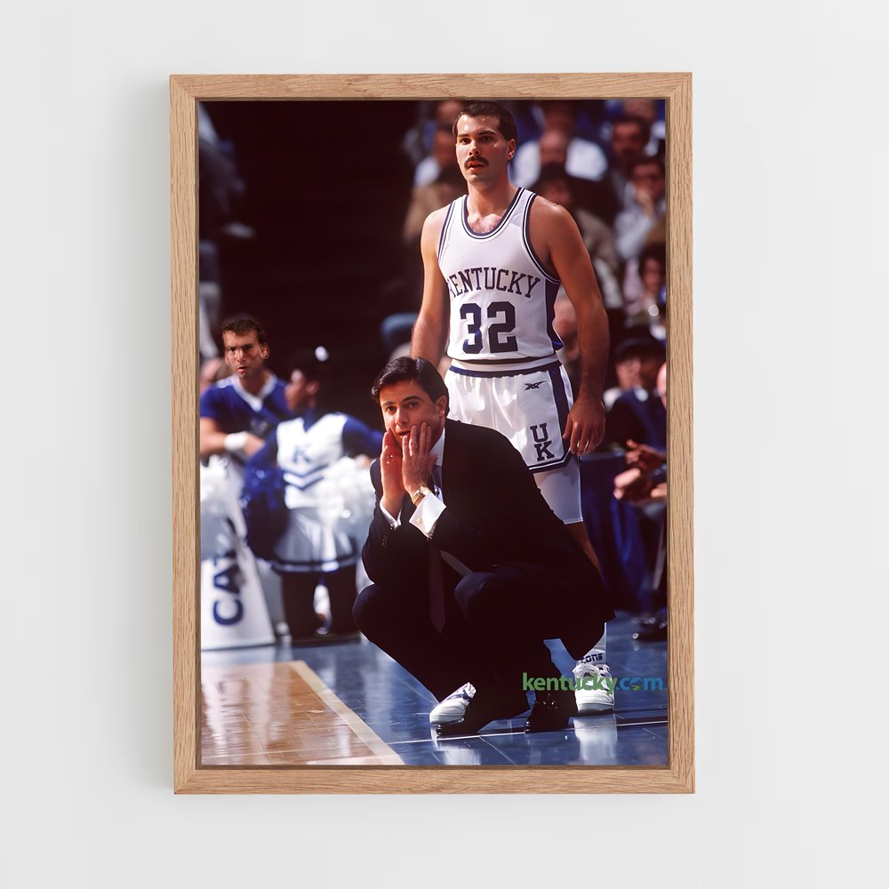Poster Assis sur le Parquet – affiche Basketball (vue 4)